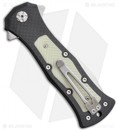 Brian Tighe Twist Tighe Carbon Fiber With Moon Glow Custom Knife (3.75" Satin)