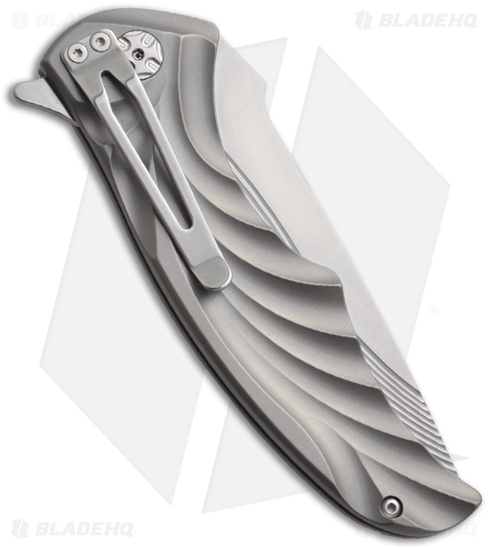Brian Tighe Custom Tighe Coon Knife Titanium Folder (3.75" Satin)