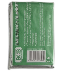 Bushcraft Emergency Foil Blanket CL041