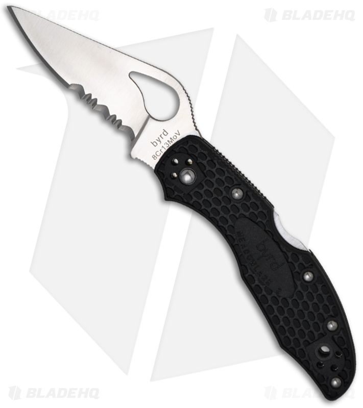 Byrd Meadowlark 2 Lockback Knife Black FRN (2.94