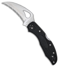 Byrd Hawkbill Lockback Knife FRN (2.875" Satin Serr) BY22SBK