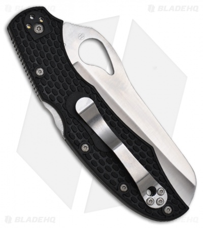 Byrd Cara Cara Rescue 2 Lockback Knife Black FRN (3.94" Satin Serr) BY17SBK2