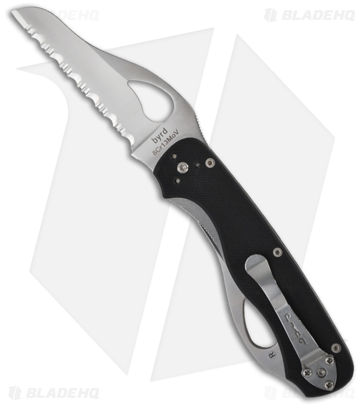 Byrd Wings Multi-Blade Lockback Knife (3.38" Satin) BY20GP&S