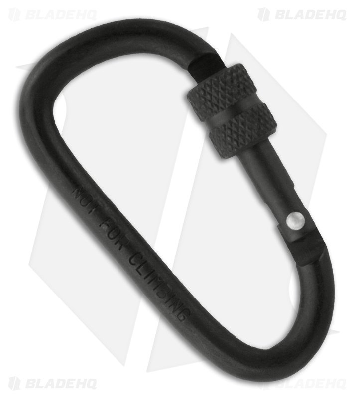 Camcon Small Locking Carabiner (2 Pack) Black 23000