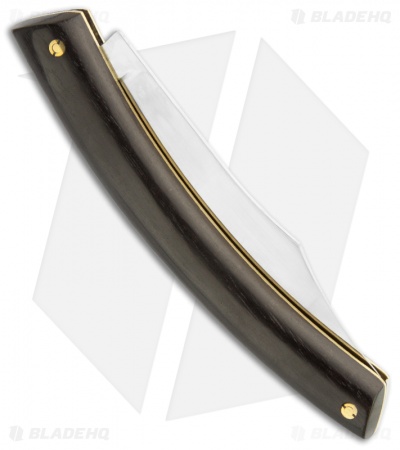 Douk-Douk Le Thiers Folding Knife Ebony Folder (4" Plain)