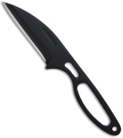 Condor Tangara Fixed Blade Neck Knife (2.5" Black Plain) CTK7042