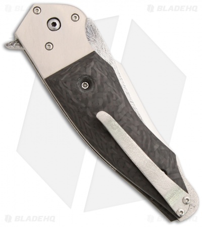 David Broadwell Custom Tactical Folder Linerlock Knife (4" Satin)