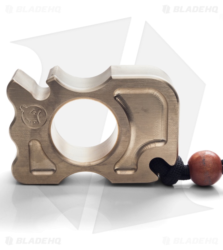 DB Customs Mr. Lump Single Knuck Bottle Opener EDC Keychain Brass