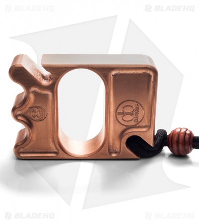 DB Customs Pop-A-Lump Double Knuck Bottle Opener EDC Keychain Copper