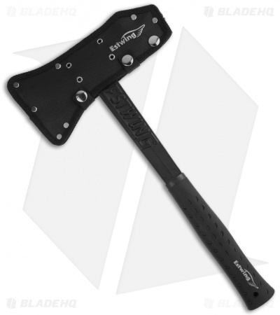 Estwing Black Eagle Tomahawk w/ Black Rubberized Handle