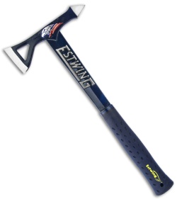 Estwing Black Eagle Tomahawk w/ Blue Rubberized Handle