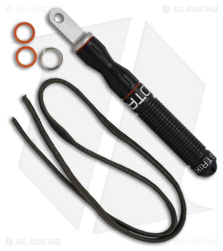 Exotac nanoSTRIKER Fire Starter Ferro Rod Ultra-Portable Keychain (Blaze Orange)
