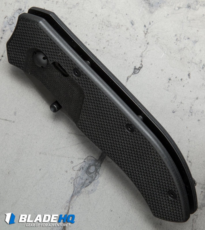 FirstEdge 1350 Tracklock Tanto Spring Assisted Knife Black G-10 (3" Black)