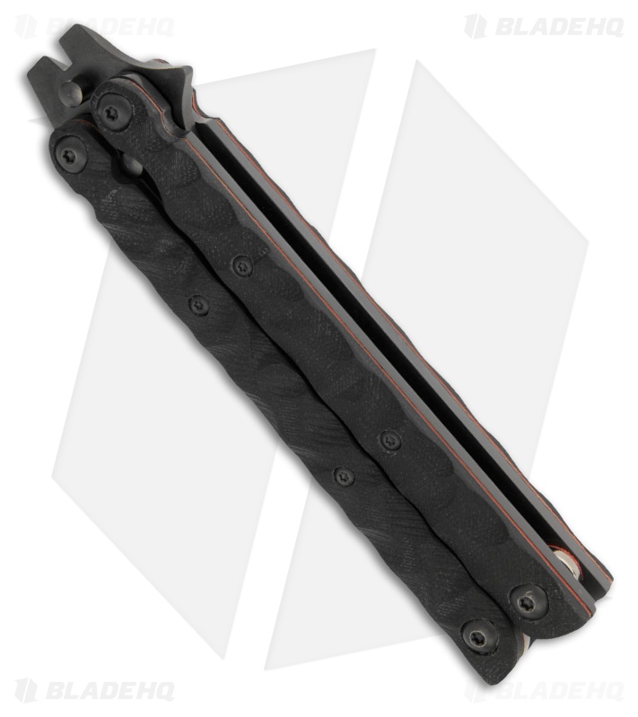 Mil-Tac Breeden Tactical Bali Tool Butterfly Knife (3.75" Black)