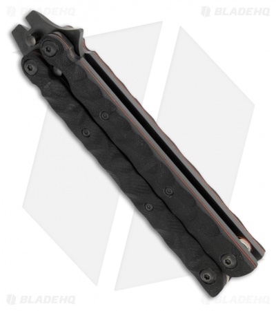 Mil-Tac Breeden Tactical Bali Tool Butterfly Knife (3.75" Black)