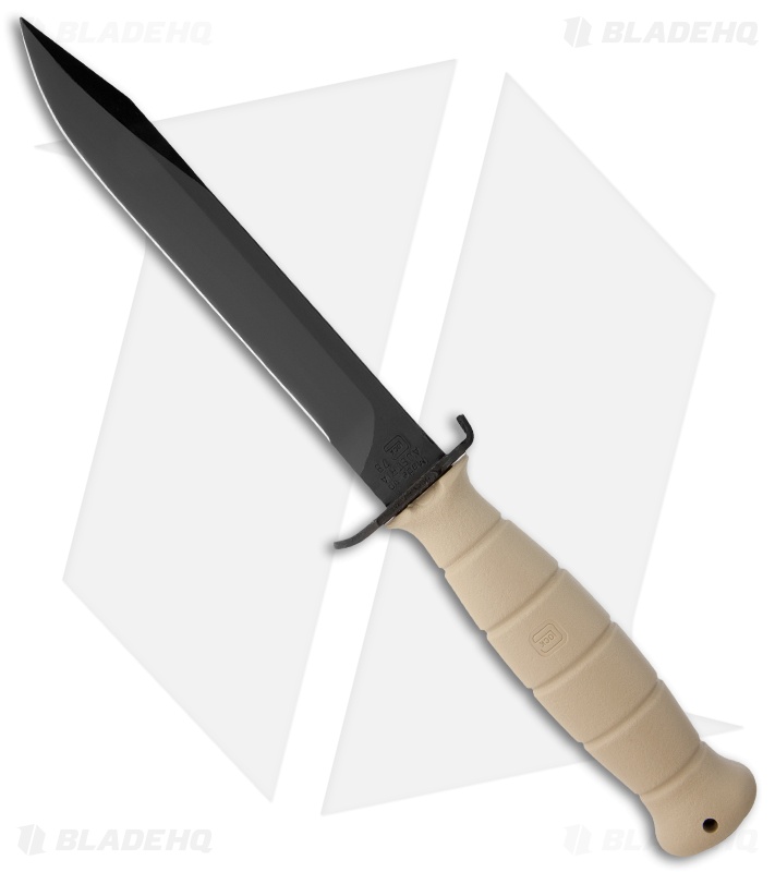Glock Field FM 78 Fixed Blade Knife Desert Sand (6.5" Black Plain) KS17578