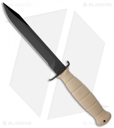 Glock Field FM 78 Fixed Blade Knife Desert Sand (6.5" Black Plain) KS17578