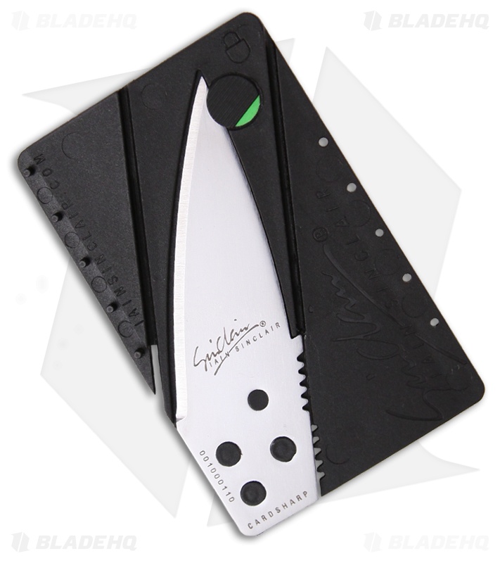 Iain Sinclair CardSharp V2 Credit Card Utility Knife (2.5" Satin)