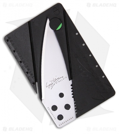 Iain Sinclair CardSharp V2 Credit Card Utility Knife (2.5" Satin)