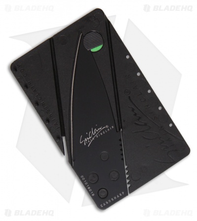 Iain Sinclair CardSharp V2 Credit Card Utility Knife (2.5" Black)
