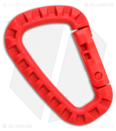 ITW Tac Link Polymer Attachment Device Carabiner (Red)