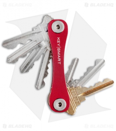 KeySmart Compact Key Holder Keychain (Blue)