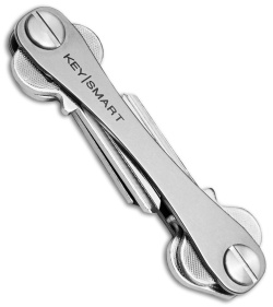 KeySmart Compact Key Holder Keychain (Titanium) - Blade HQ