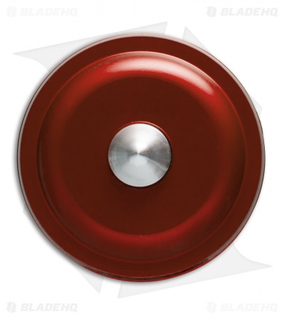 Karas Kustoms Machined Toy Spinning Top Red (Aluminum)