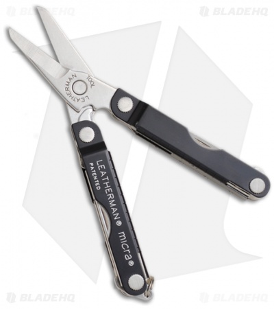 Leatherman Micra Multi Tool w/ 1.6" Knife (10-in-1) Black