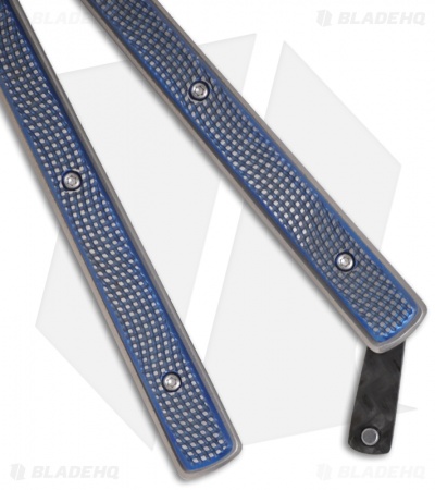 Les Voorhies Custom Knives Model 1 Balisong Butterfly Knife w/ Titanium Scales