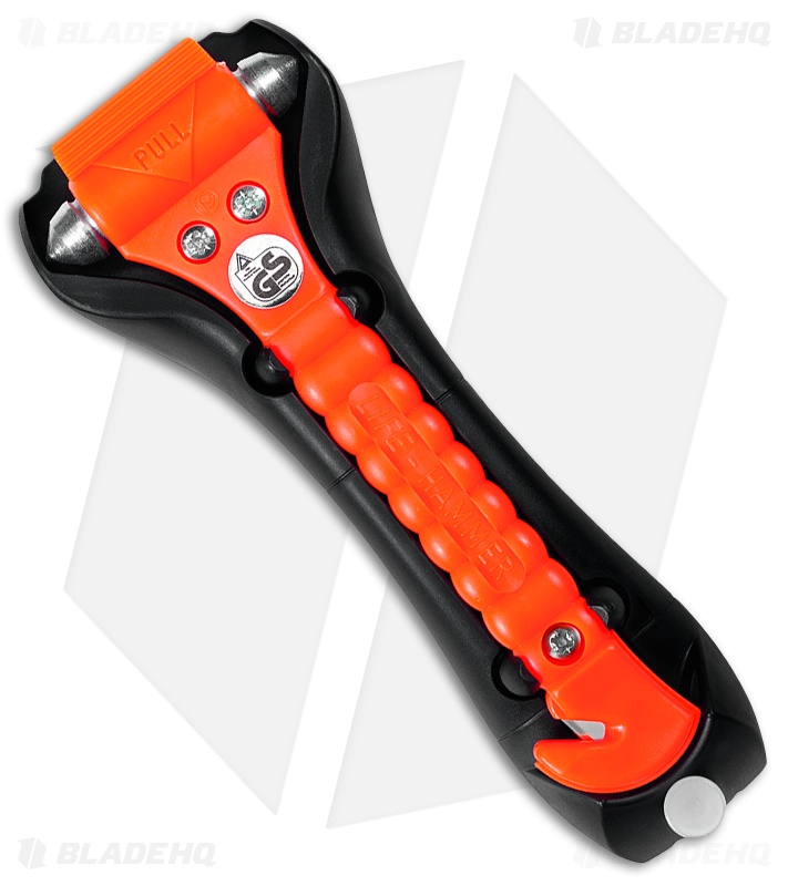 Life Hammer Classic Safety Hammer Car Escape Tool - Orange 