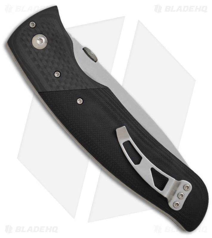 Meyerco Lightfoot Catch Dog Liner Lock Knife Carbon Fiber/G10 (4.25" Satin Serr)