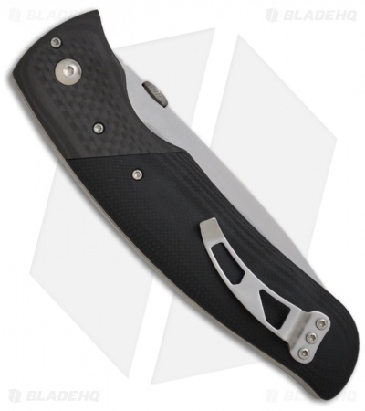 Meyerco Lightfoot Catch Dog Liner Lock Knife Carbon Fiber/G10 (4.25" Satin Serr)
