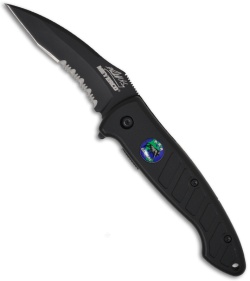 Meyerco Randall King Tsavo Spring Assisted Knife (3.05" Black Serr)