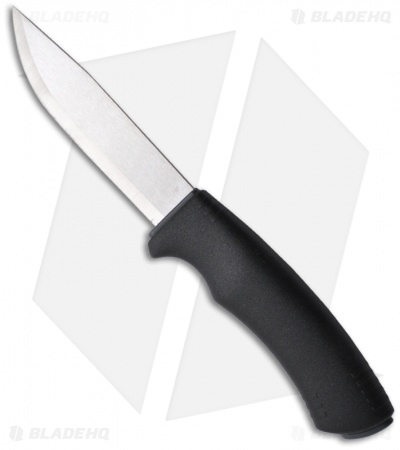 Morakniv Bushcraft Survival Gray/Black Handle (4.25" Satin)