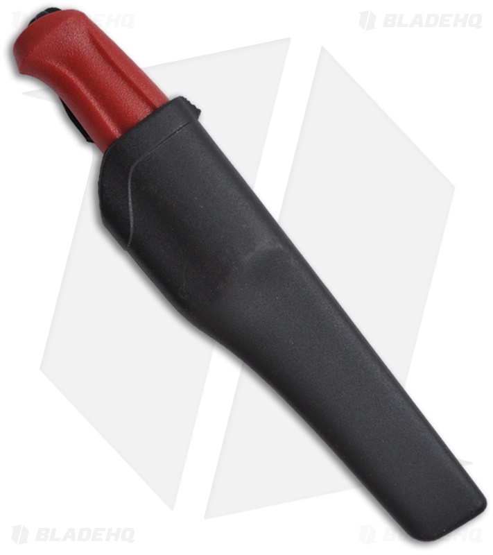 Morakniv Craftline Q 511 High Carbon Blade & Red Handle (3.75" Satin)