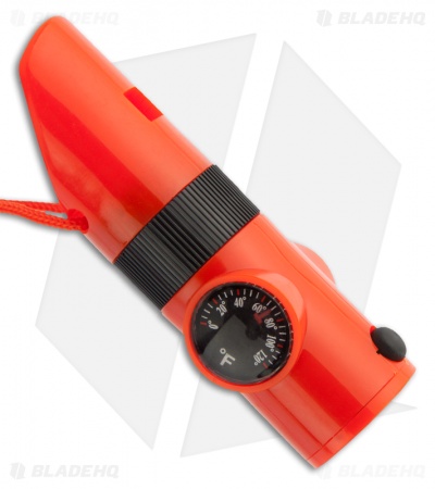 NDUR 7-in-1 Survival Whistle Orange 23035