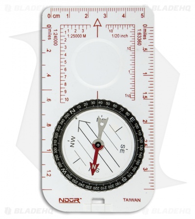 NDUR Medium Map Compass w/ Base Plate 51520