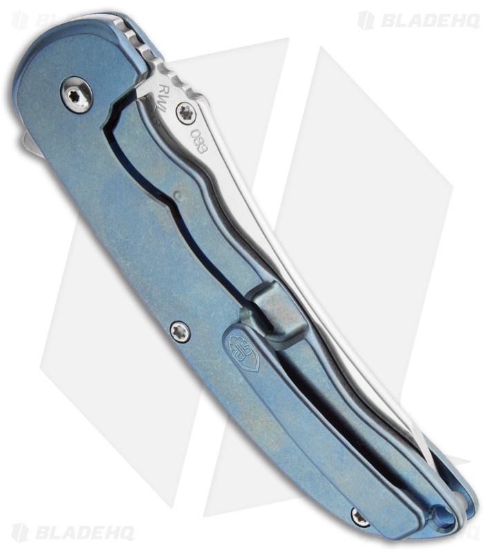 John Grimsmo The Norseman Flipper Bronze Titanium Folder (3.625" Plain) 060