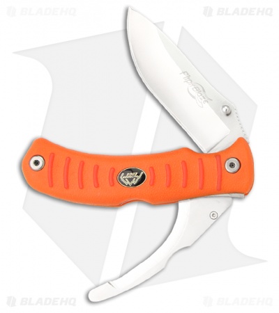 Outdoor Edge Flip n' Zip Lockback Knife Double Blade Blaze Orange
