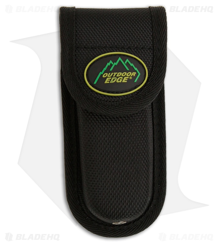 Outdoor Edge Flip n' Zip Lockback Double Blade Black Folding Knife