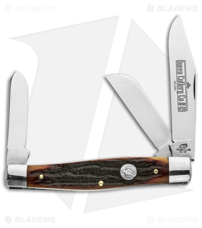 Queen Cutlery Cattle King Knife 4.25