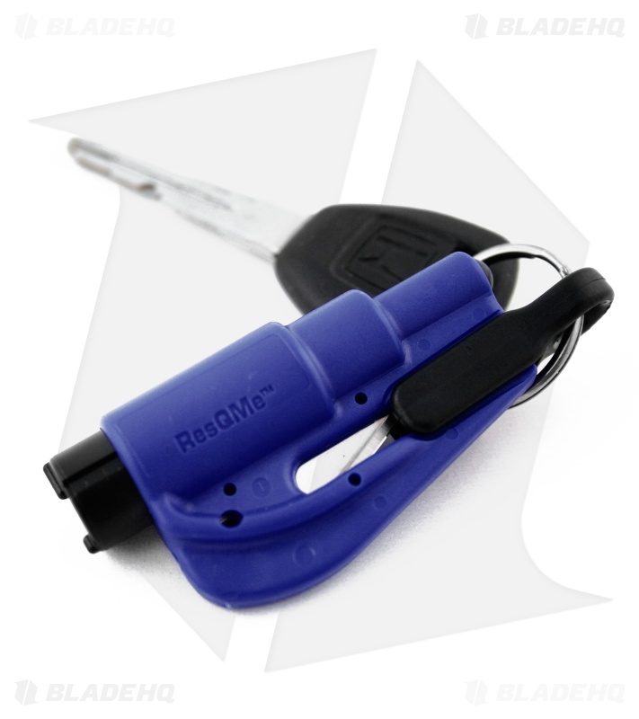 ResqMe Quick Car Escape Tool Key Chain - Blue