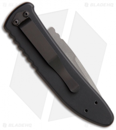 Roton Knives Airwolf Jr. Drop Point Automatic Knife (2.625" Bead Blast Plain)