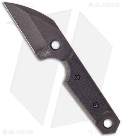 Sam Eddleman Wharncliffe Dashi Neck Knife LSCF Fixed Blade (2" Plain)