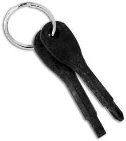 Screw Key Combo w/ Split Ring (Black)