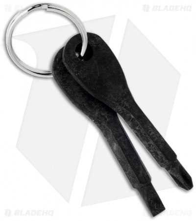 Screw Key Combo w/ Split Ring (Black)