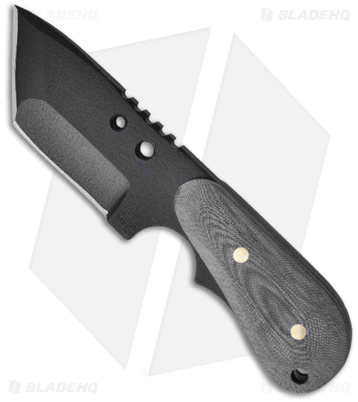 Shadow Tech Knives Back-Up XL Tanto Knife Fixed Blade Micarta (3.5" Plain)