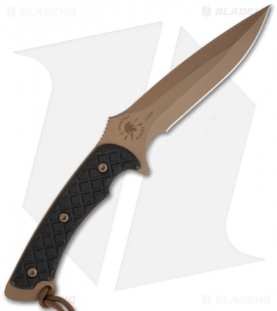 Spartan Blades Ares Knife Fixed Blade Black Micarta (5.38" DE Plain) SB1