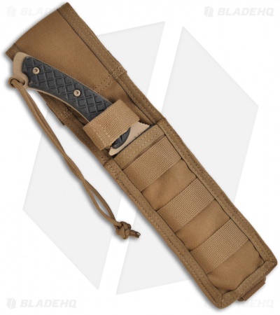 Spartan Blades Ares Knife Fixed Blade Black Micarta (5.38" DE Plain) SB1